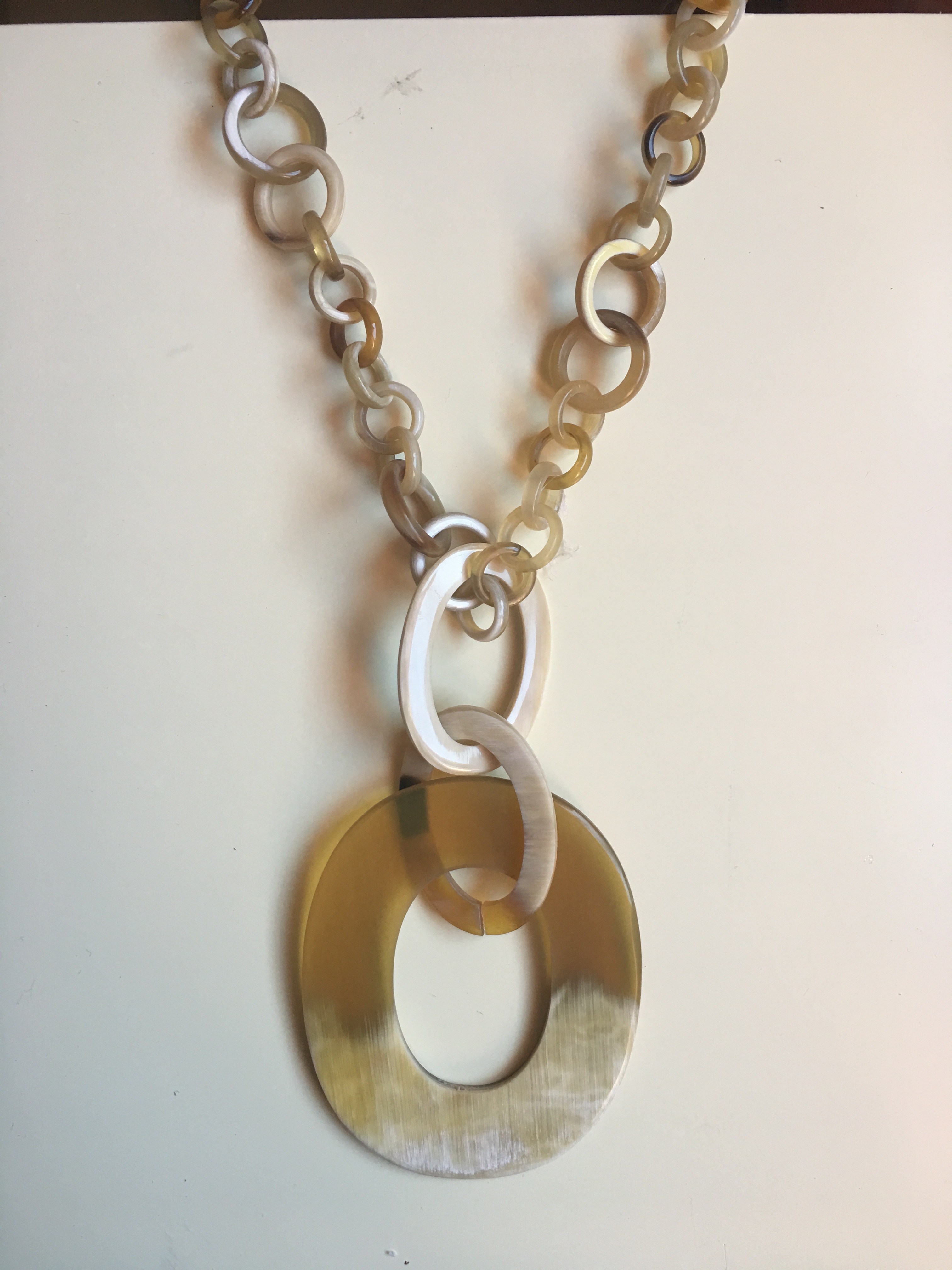 Buffalo Horn Necklace Jewelry